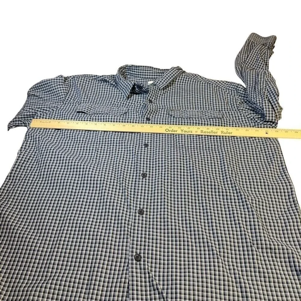 Columbia Silver Ridge 2 Plaid Button Down Shirt Long‎ Sleeve Omni-Shade 2XL 2XL